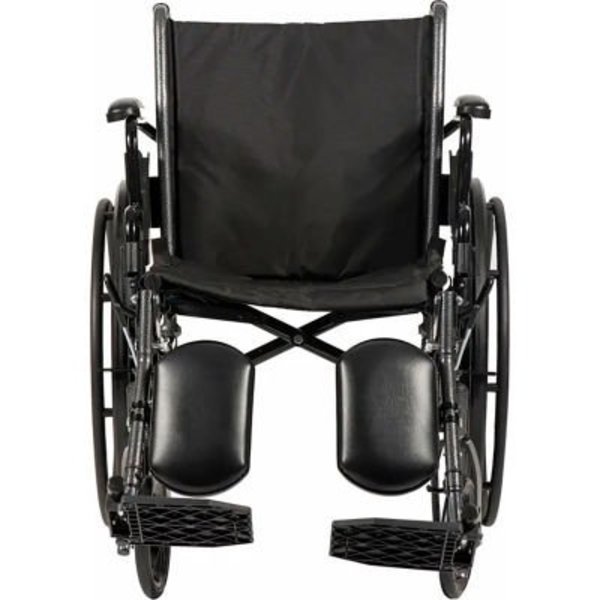 Dynarex DynaRide S3 Lite Wheelchair, Flip Desk Arm & Foot Rest, 18inW Seat, Dynarex, Mfr#: 10247
